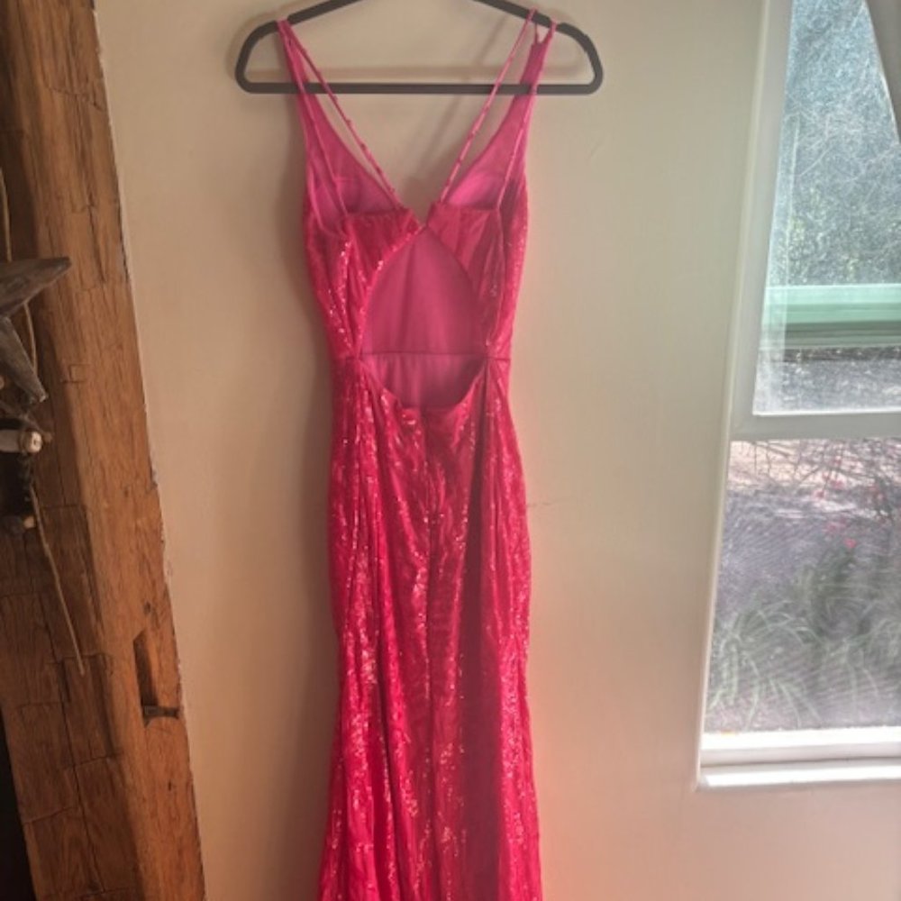 Pink Prom Dress - Picture 3 of 5